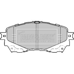 Brake Pad Set BORG & BECK BBP2411 OE Ref GHY1-33-28Z