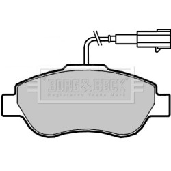 Brake Pad Set BORG & BECK BBP2416 OE Ref 1778384