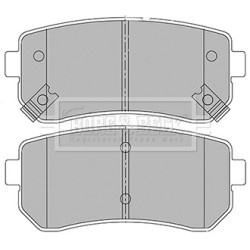 Brake Pad Set BORG & BECK BBP2424 OE Ref 58302-2YA70