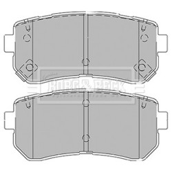 Brake Pad Set BORG & BECK BBP2425 OE Ref 58302-1Y-A50