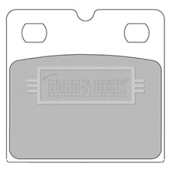 Brake Pad Set BORG & BECK BBP2430 OE Ref C2C13800