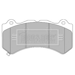 Brake Pad Set BORG & BECK BBP2436 OE Ref D1060JF20C
