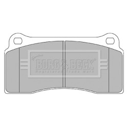 Brake Pad Set BORG & BECK BBP2437 OE Ref D4060-JF20C