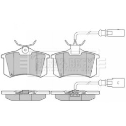 Brake Pad Set BORG & BECK BBP2445 OE Ref 8D0 698 451 A