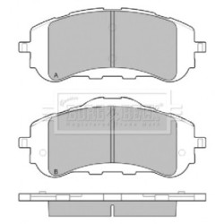 Brake Pad Set BORG & BECK BBP2450 OE Ref 1610428780