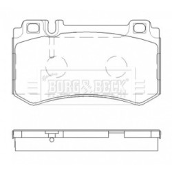 Brake Pad Set BORG & BECK BBP2478 OE Ref 005 420 22 20