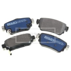 Brake Pad Set BORG & BECK BBP2498 OE Ref D40604CA0B BORG & BECK