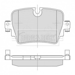 Brake Pad Set BORG & BECK BBP2502 OE Ref C2D49906