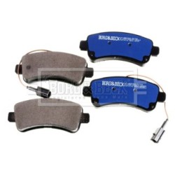 Brake Pad Set BORG & BECK BBP2560 OE Ref 1612434080 BORG & BECK