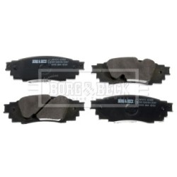 Brake Pad Set BORG & BECK BBP2575 OE Ref 04466-10010 BORG & BECK