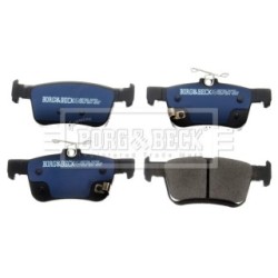 Brake Pad Set BORG & BECK BBP2582 OE Ref 43022TBAA03 BORG & BECK