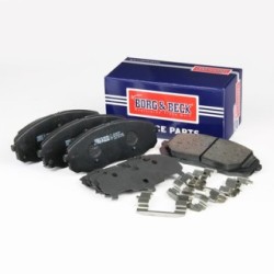 Brake Pad Set BORG & BECK BBP2594 OE Ref 58101A9A20