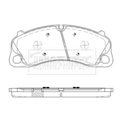 Brake Pad Set BORG & BECK BBP2621 OE Ref 991 351 947 02 BORG & BECK
