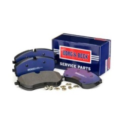 Brake Pad Set BORG & BECK BBP2820 OE Ref 2H6 698 151A