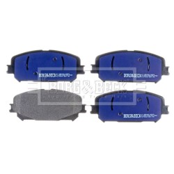 Brake Pad Set BORG & BECK BBP2908 OE Ref 410606808R