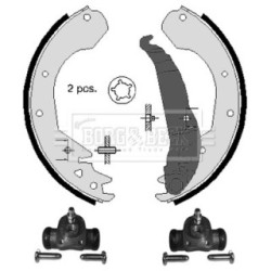 Brake Shoe Set BORG & BECK BBS1007K