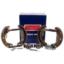 Brake Shoe Set BORG & BECK BBS1022K OE Ref OPELKFS025 BORG & BECK