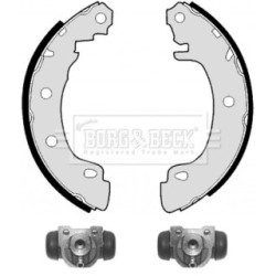Brake Shoe Set BORG & BECK BBS1036K OE Ref 7701207268