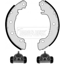 Brake Shoe Set BORG & BECK BBS1052K OE Ref 7701207267