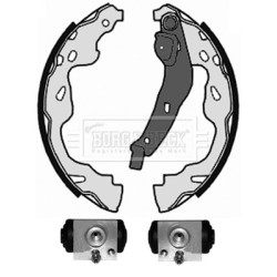 Brake Shoe Set BORG & BECK BBS1102K BORG & BECK