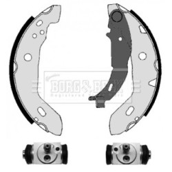 Brake Shoe Set BORG & BECK BBS1107K