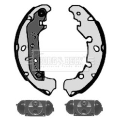 Brake Shoe Set BORG & BECK BBS1122K