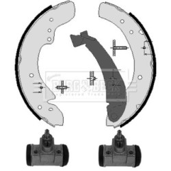 Brake Shoe Set BORG & BECK BBS1126K OE Ref 4241.7X