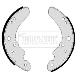 Brake Shoe Set BORG & BECK BBS6006 OE Ref 5022248