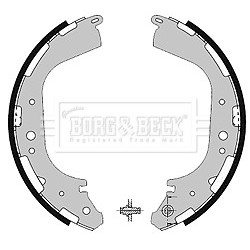 Brake Shoe Set BORG & BECK BBS6200 OE Ref 44060-VE827