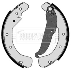 Brake Shoe Set BORG & BECK BBS6203 OE Ref 1605064