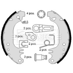 Brake Shoe Set BORG & BECK BBS6242 OE Ref 4241.J6