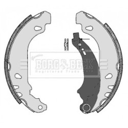 Brake Shoe Set BORG & BECK BBS6243 OE Ref 7701205758
