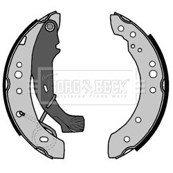 Brake Shoe Set BORG & BECK BBS6335 OE Ref 4241.L0