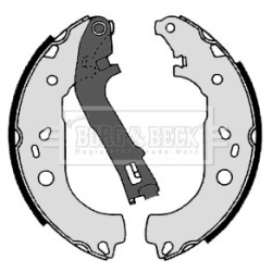 Brake Shoe Set BORG & BECK BBS6347 OE Ref 77363513