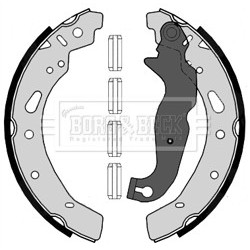 Brake Shoe Set BORG & BECK BBS6407 OE Ref DFY32638Z
