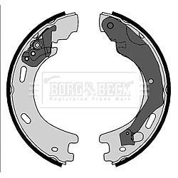 Brake Shoe Set BORG & BECK BBS6416 OE Ref LR025151