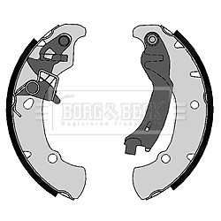 Brake Shoe Set BORG & BECK BBS6418 OE Ref FK203900