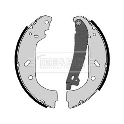 Brake Shoe Set BORG & BECK BBS6434 OE Ref 4241.K6