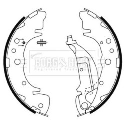Brake Shoe Set BORG & BECK BBS6483 OE Ref 58305-26A10