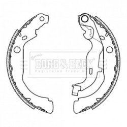 Brake Shoe Set BORG & BECK BBS6507 OE Ref 440607493R