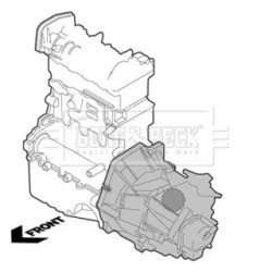 Engine Mount BORG & BECK BEM3053 OE Ref 7765921 BORG & BECK