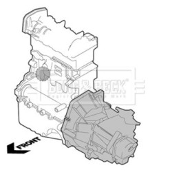 Engine Mount BORG & BECK BEM4423 OE Ref A2462400809 BORG & BECK