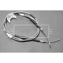Handbrake Cable (mt) BORG & BECK BKB1014 OE Ref 6 168 200