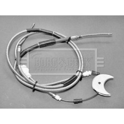 Handbrake Cable (mt) BORG & BECK BKB1015 OE Ref 6168201