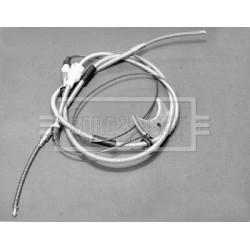 Handbrake Cable (mt) BORG & BECK BKB1017 OE Ref 6120901