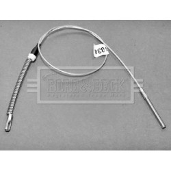 Handbrake Cable (mt) BORG & BECK BKB1034 OE Ref 522 587