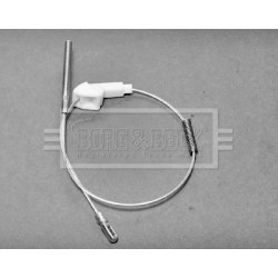 Handbrake Cable (mt) BORG & BECK BKB1041 OE Ref 522 599