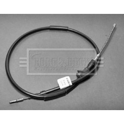 Handbrake Cable (mt) BORG & BECK BKB1077 OE Ref 893 609 722G