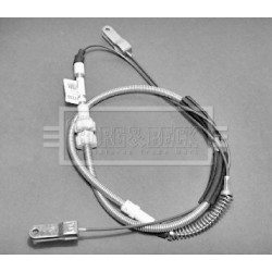 Handbrake Cable (mt) BORG & BECK BKB1138 OE Ref 6033184
