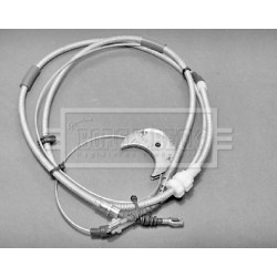 Handbrake Cable (mt) BORG & BECK BKB1158 OE Ref 7009327